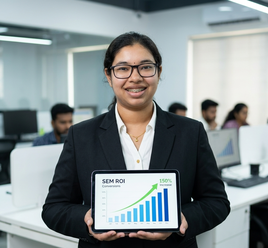 SEM Consultant in Pathanamthitta demonstrating performance-driven digital marketing results